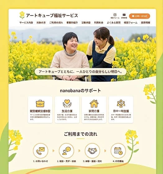 福祉サービスサイトのサムネイル